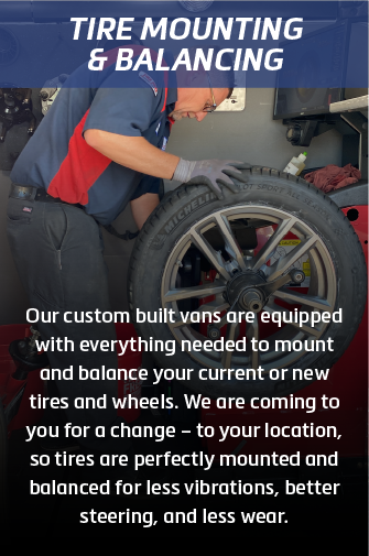 Tire Mounting & Balancing at Discount Mobile Tire Solutions