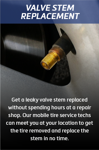 Valve Stem Replacement at Discount Mobile Tire Solutions